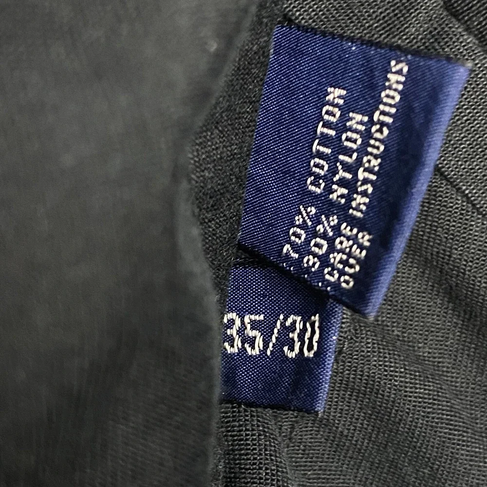 Polo Ralph Lauren Golf Pants Corduroy Mens 35X30 (35x28) Gray‎ Straight Casual